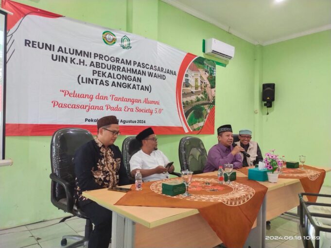 Reuni Lintas Angkatan Alumni Pascasarjana UIN Gus Dur Hasilkan Ketua Alumni yang Baru