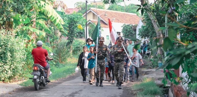 Peringati Hari Santri 2024, NU Tirto Pekalongan Adakan Jalan Sehat