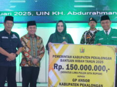 PC GP Ansor Pekalongan Dapat Hibah dari Bupati Pekalongan