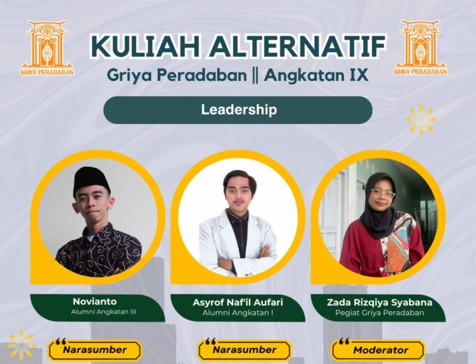 Griya Peradaban: Jangan Berpaku Pada Skill Sejak Lahir