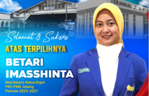 Betari Imasshinta Pimpin KOPRI PMII Jateng, Dorong Peran Perempuan di Berbagai Sektor