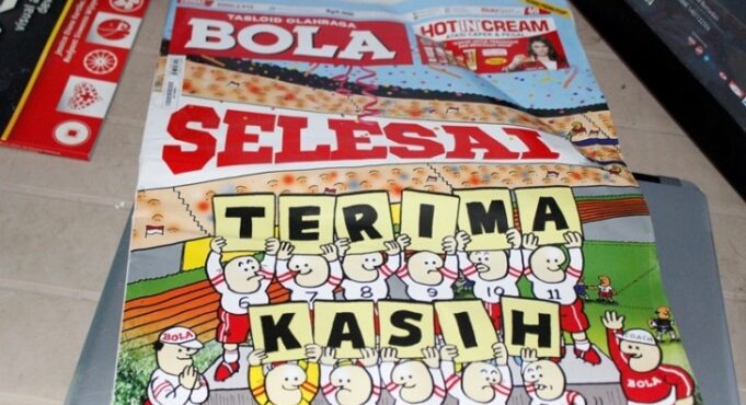 Timnas Indonesia dan Kenangan Saya dengan Tabloid BOLA