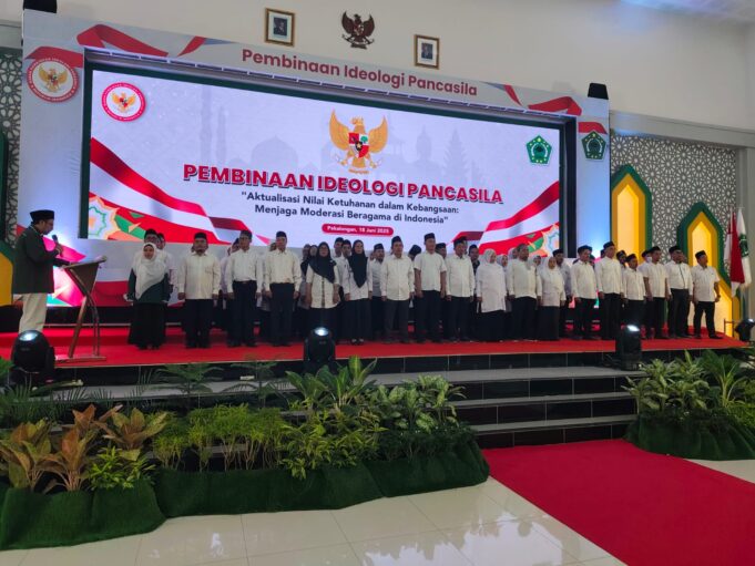 Resmi Dilantik, PAC ISNU di Pekalongan Diminta Jadi Agen Pancasila dan Moderasi Beragama