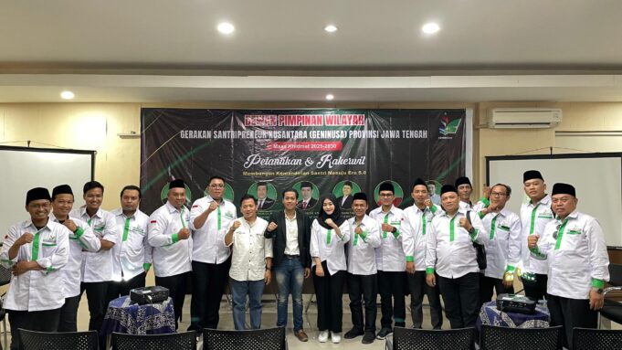 Kader ISNU Moh. Nasrudin Dilantik sebagai Wakil Ketua GENINUSA Jateng: Perkuat Peran Santri dalam Perekonomian