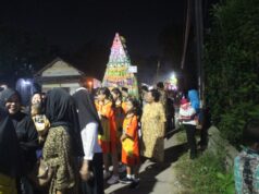 Rahat!! Kirab Gunungan Malam Tahun Baru Islam 1447 H Sukses Digelar Ansor Bumirejo