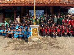 Lestarikan Lingkungan, GP Ansor Siwalan Bersama Forkopimcam Gelar Aksi Tanam Pohon
