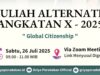 Kuliah Alternatif: Membangun Kewarganegaraan Global untuk Masa Depan yang Lebih Baik