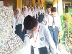 Nuansa Spiritual Warnai Ujian Madrasah MTs I’anah Futuhiyah Karangbrai Pemalang
