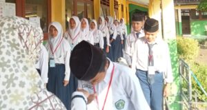 Nuansa Spiritual Warnai Ujian Madrasah MTs I’anah Futuhiyah Karangbrai Pemalang