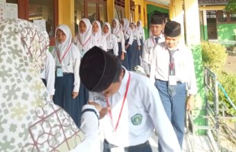 Nuansa Spiritual Warnai Ujian Madrasah MTs I’anah Futuhiyah Karangbrai Pemalang