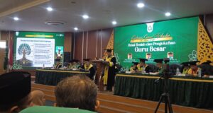 Prof. Abdul Khobir Usung Konsep Tarbiyah Lingkungan dalam Pengukuhan Guru Besar
