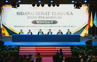 Rektor ITSNU Pekalongan Bekali Wisudawan Tiga Pesan Menghadapi Perubahan Zaman