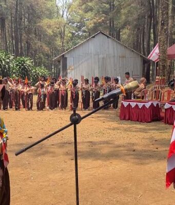 Ratusan Anggota Pramuka MTs Tholabuddin Ikuti Kemah Jambore Gudep